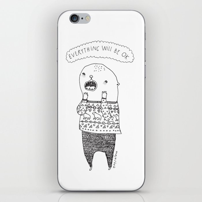 Everything will be OK! iPhone Skin