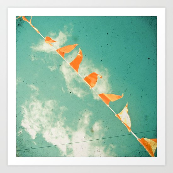 Bunting Art Print