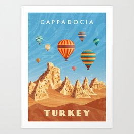 cappadocia art prints to Match Any Home's Decor | Society6