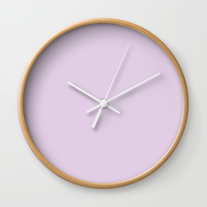 Violet Gem Wall Clock