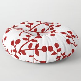 Cranberry Field Forever Floor Pillow