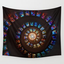 Stain Glass Window Wall Tapestry