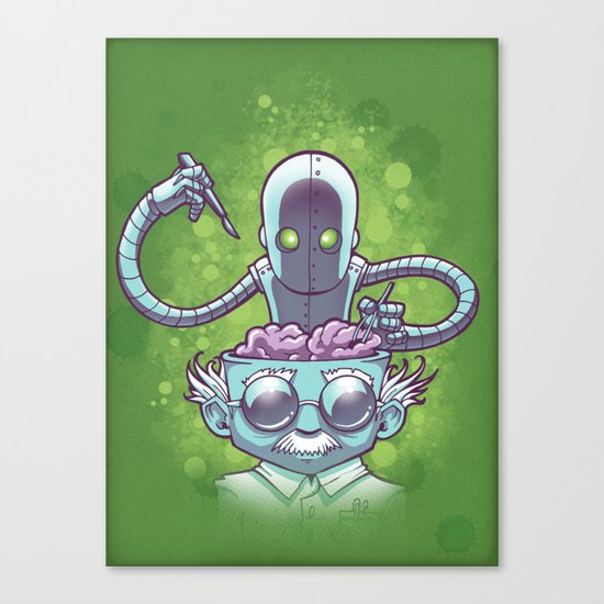 Tinkering Canvas Print
