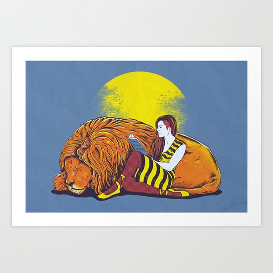 Bedtime Stories Art Print