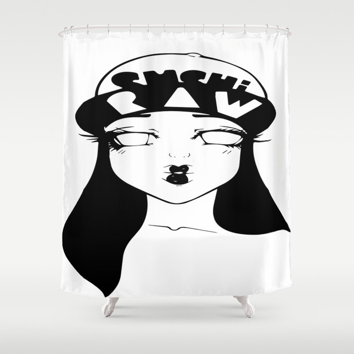 RawSueshii Shower Curtain