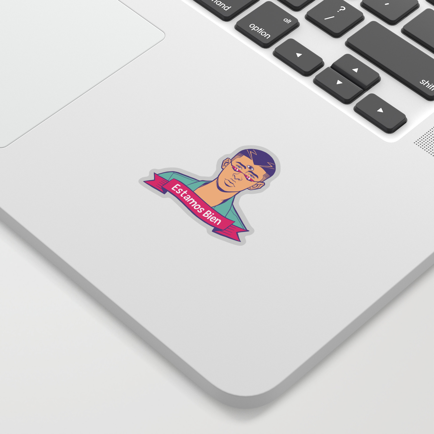 Estamos Bien Bad Bunny Sticker By Liomal Society6