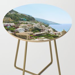 Positano, Amalfi coast, Italy | Mediterranean aesthetic summer Side Table