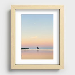 Rainbow Bay Recessed Framed Print