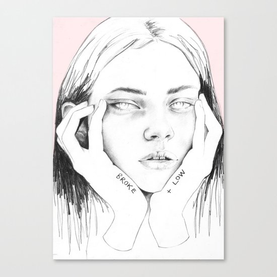 broke+low Canvas Print