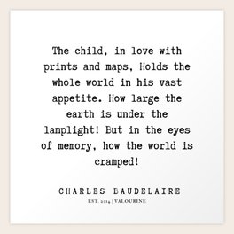 Baudelaire Art Prints For Any Decor Style Society6