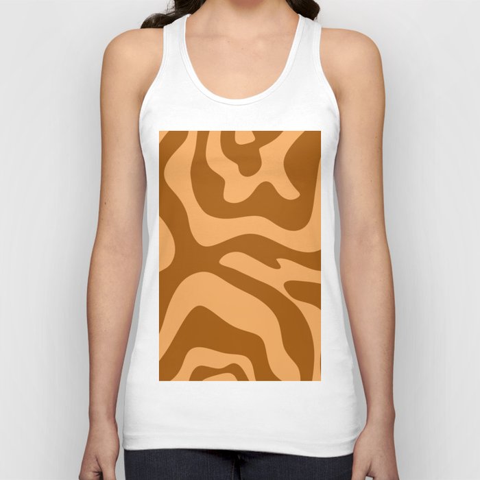 11 Abstract Swirl Shapes 220711 Valourine Digital Design Tank Top