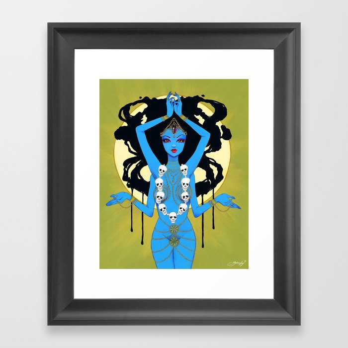 Kali Framed Art Print