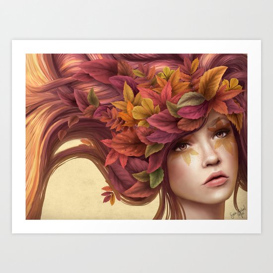 Autumn Art Print