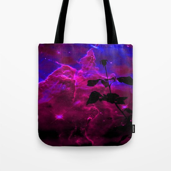A Rose in Space Tote Bag