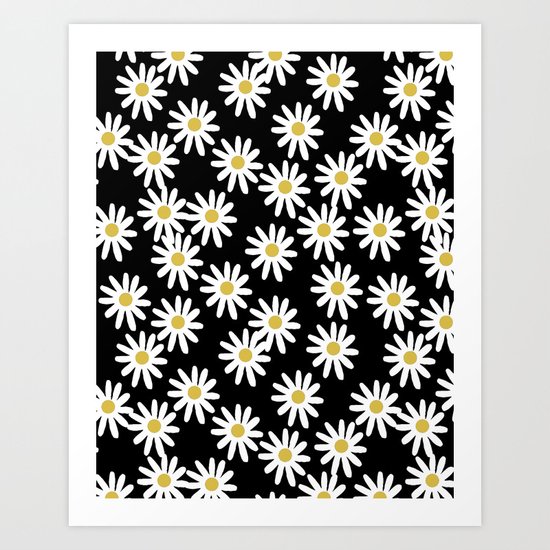 Daisies by Andrea Lauren Art Print