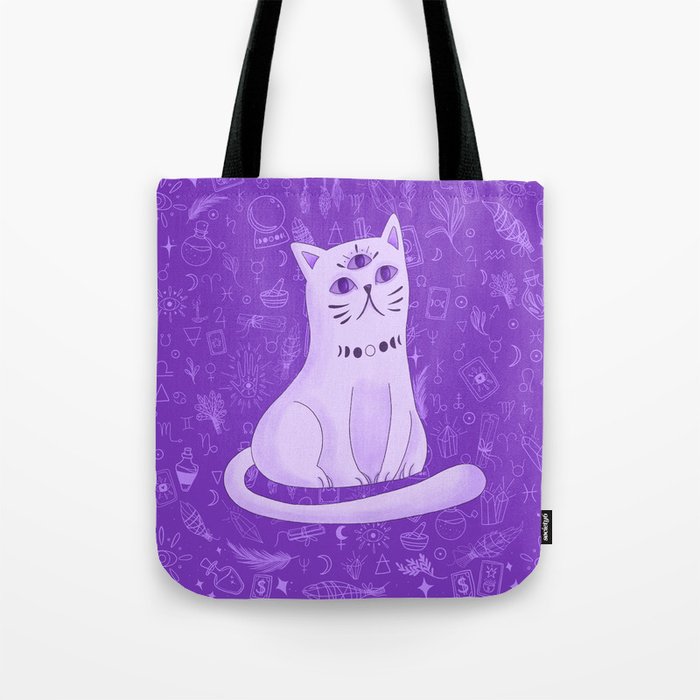Mystic Cat 1 Tote Bag