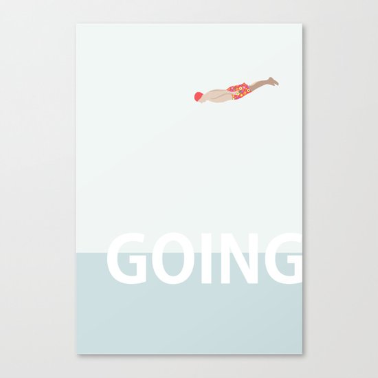 Going Canvas Print