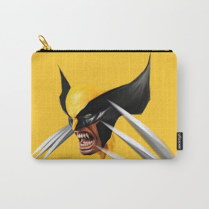 BLACK AND YELLOW Carry-All Pouch