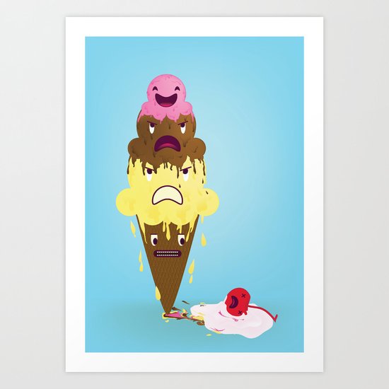 Cherry Dead Art Print
