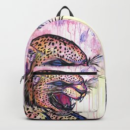 Leopard Scream Backpack