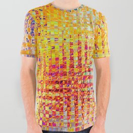 Geometric Diffraction  All Over Graphic Tee