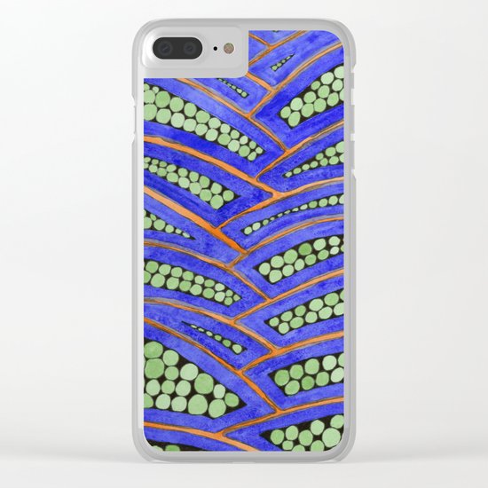 Grape Press Clear iPhone Case
