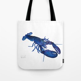 Blue Maine Lobster - Rare Blue Homarus americanus Tote Bag