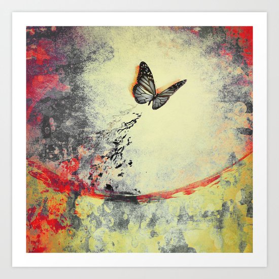 Waterfly III Art Print