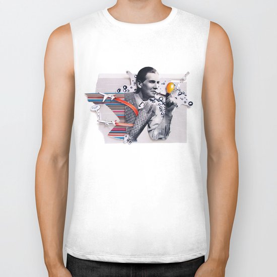 Hot Air | Collage Biker Tank