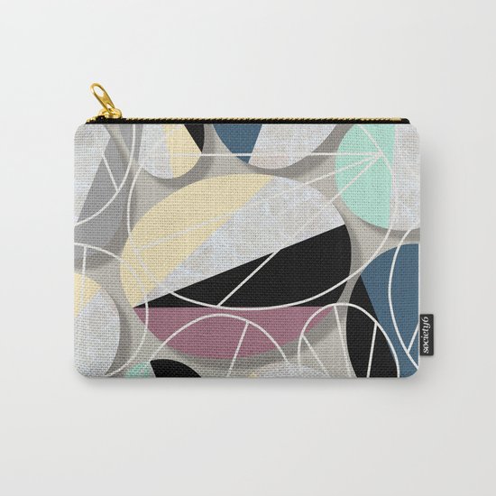 Stones and Outlines Carry-All Pouch