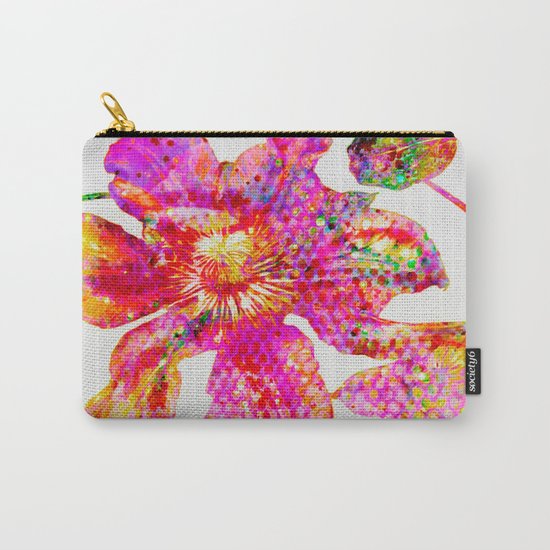 glittering clematis Carry-All Pouch