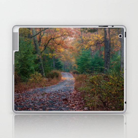 Autumn Road Laptop & iPad Skin