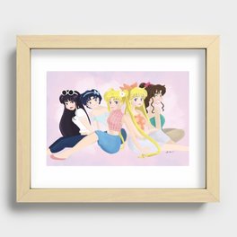 Trendy Sailor Scouts Recessed Framed Print