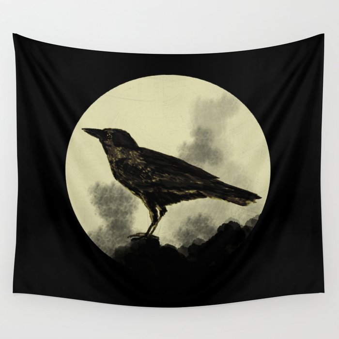 Crow Wall Tapestry