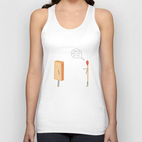 Light My Fire! Unisex Tank Top