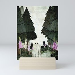 Foxglove Ghosts Mini Art Print