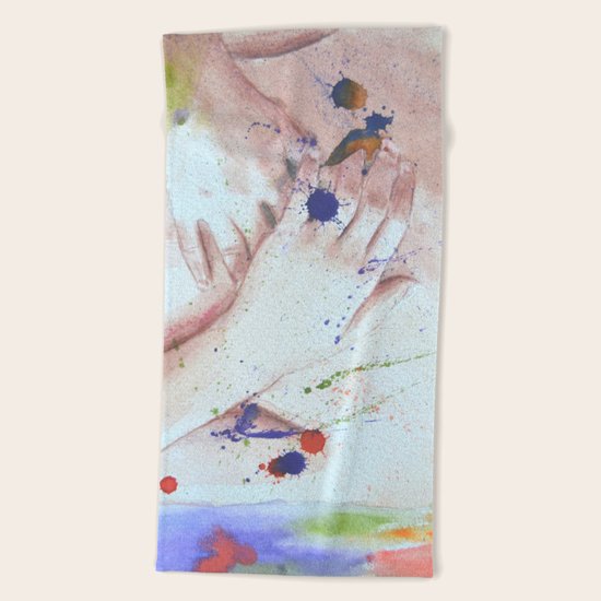 Inside Beach Towel