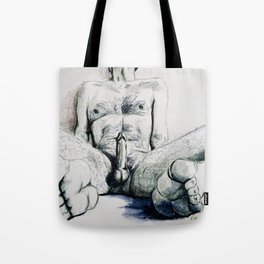 Front feets Tote Bag