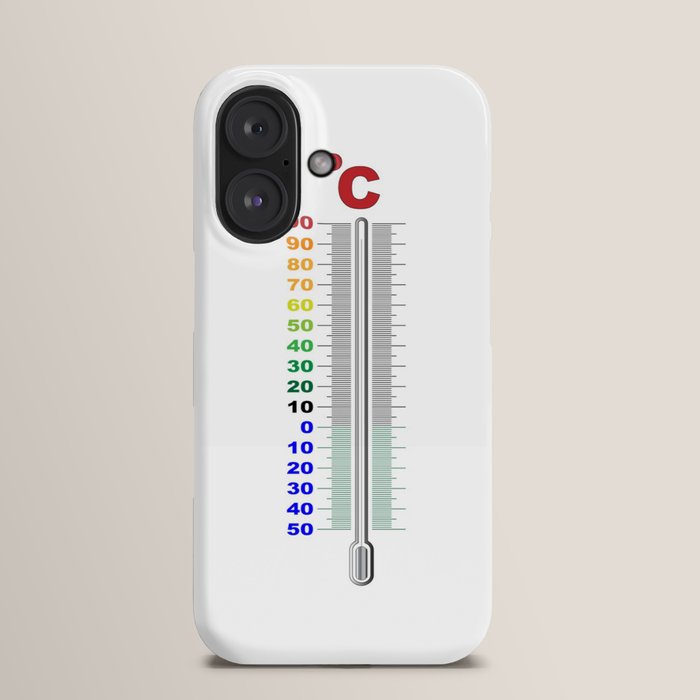 A Temperature Thermometer iPhone Case by HomeStead Digital Society6