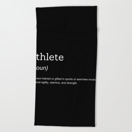 Athlete Beach Towel
