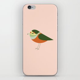 Common ringed plover iPhone Skin