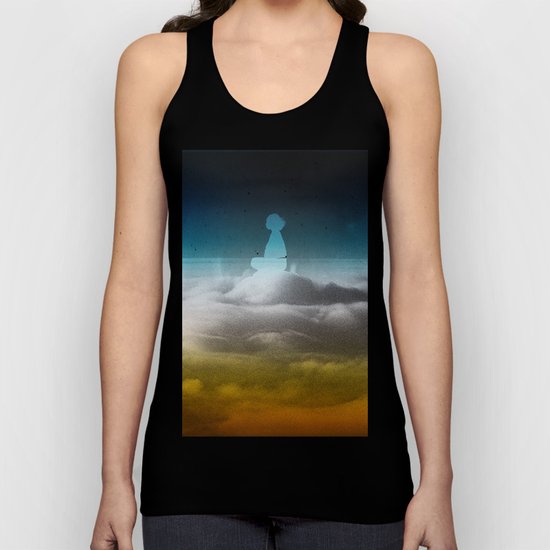 Ghost Cloud Rider Unisex Tank Top