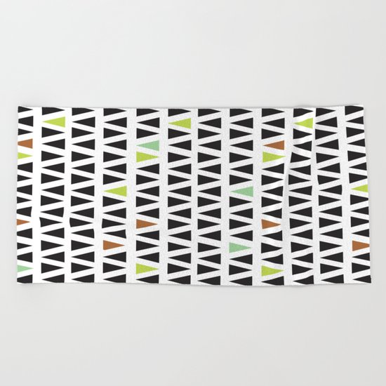 All Night Long Beach Towel