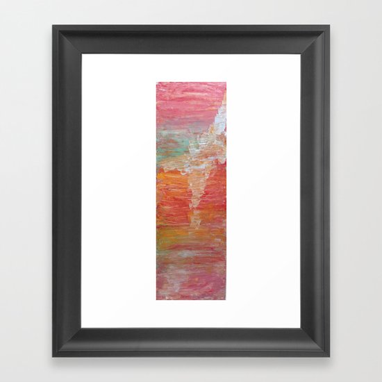 Come Undone Framed Art Print