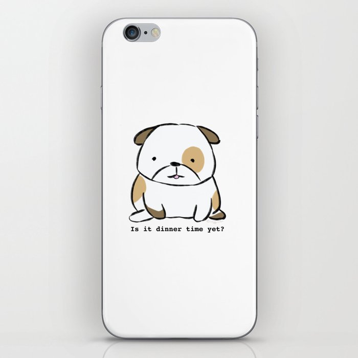 Is it dinner time yet? iPhone Skin