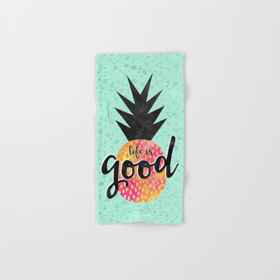 Life is good Hand & Bath Towel