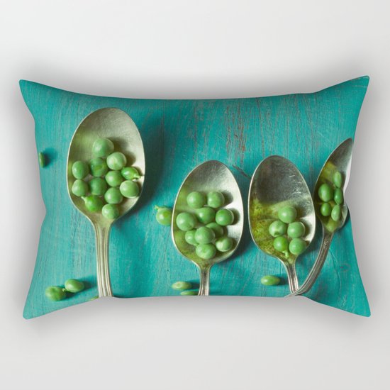 Peas Please Rectangular Pillow