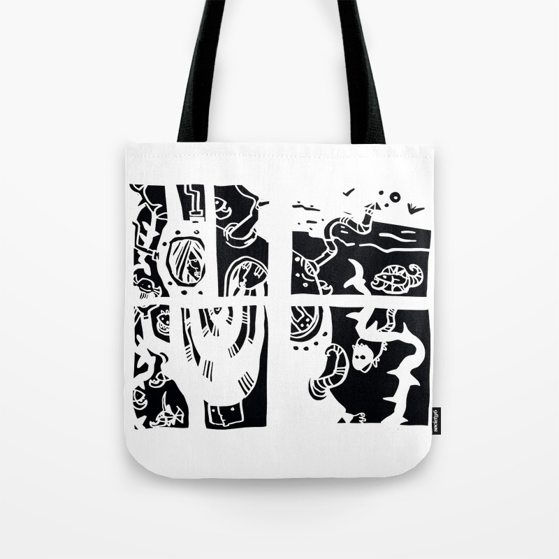 swimming tote bag