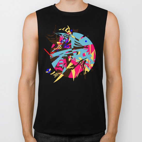 Abstract #14 Biker Tank