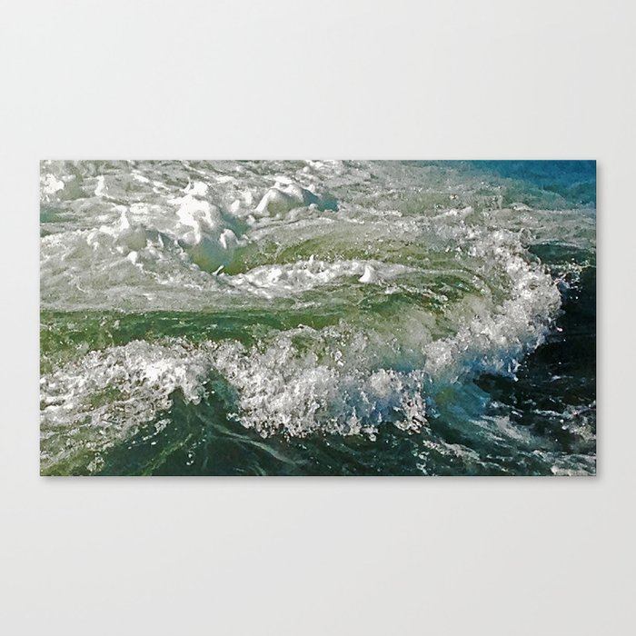 Splash of Spokane Falls Canvas Print
